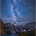 Moraine Lake Under The Night Sky