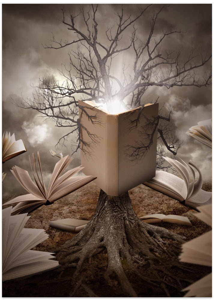 Old Tree Reading Story Book