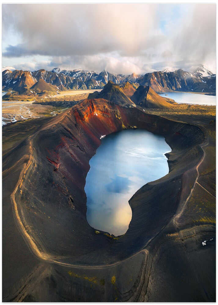 Epic Views above the Highlands in Iceland