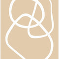 Art Prints of Beige Lines 03