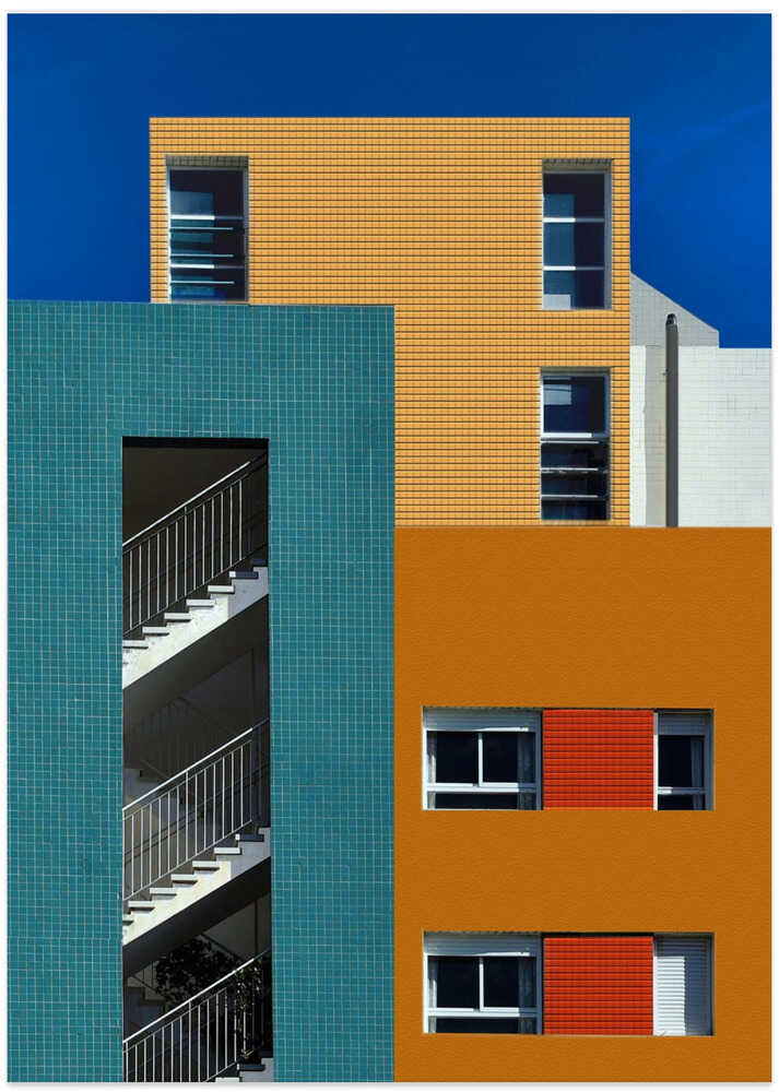 colorful urban textures