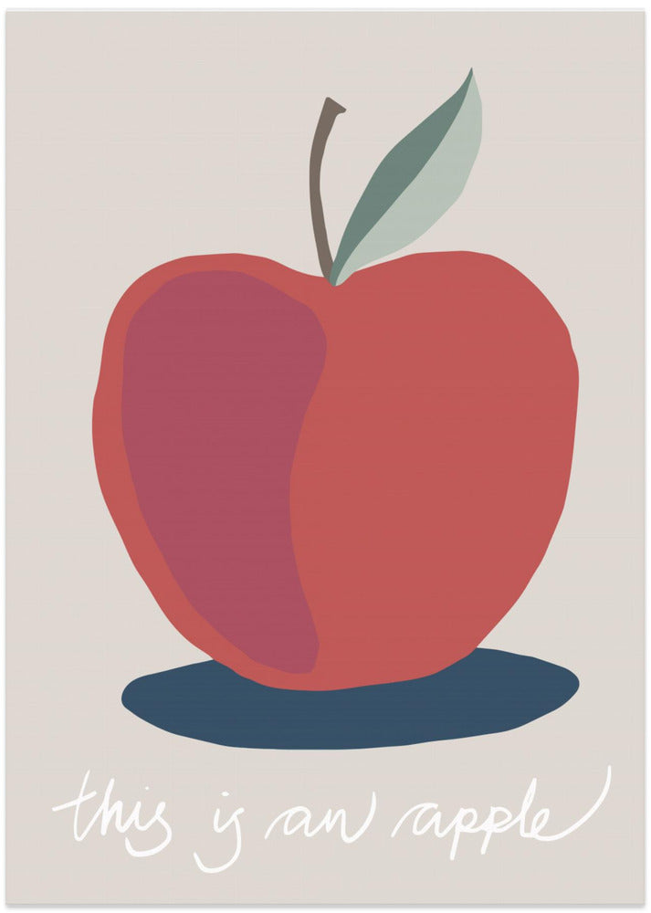 Art Prints of This is an Apple