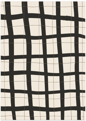 Art Prints of Black Grid