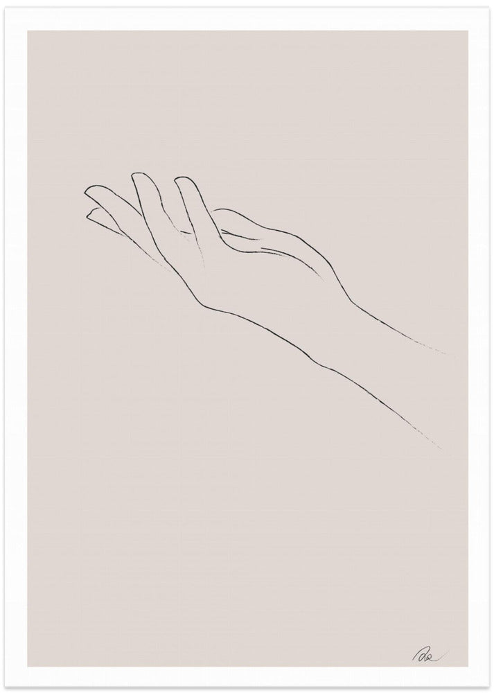 Art Prints of Hand Drawing