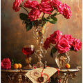 Still life with roses
