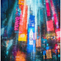 Art Prints of Time Square Impression in Rain