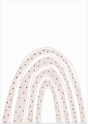Art Prints of Dotted Rainbow