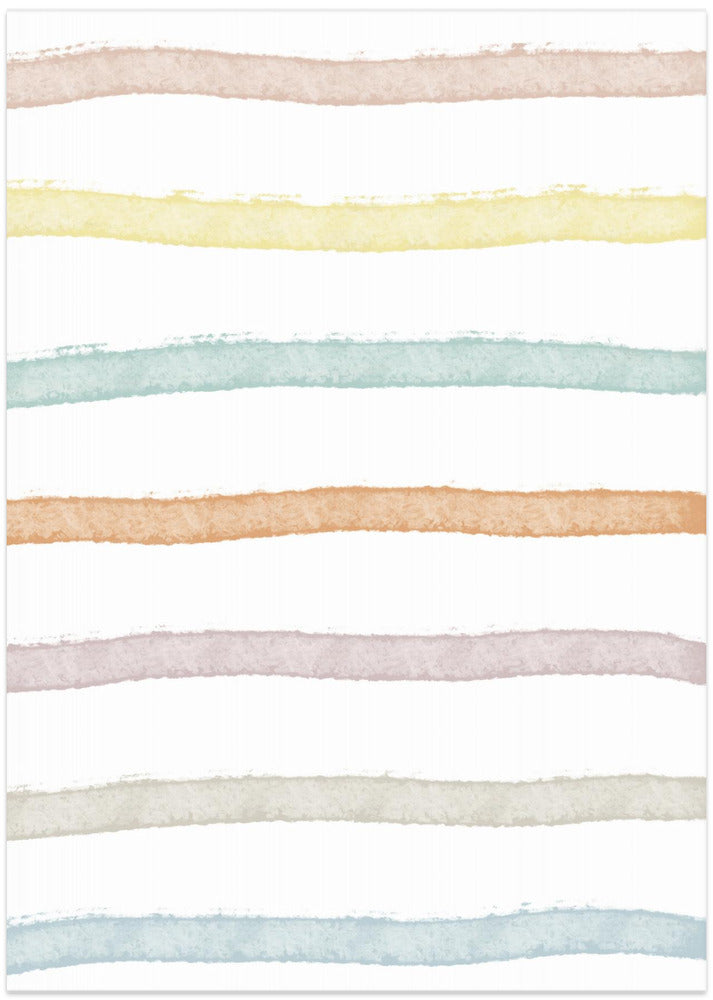 Art Prints of Colorful Lines