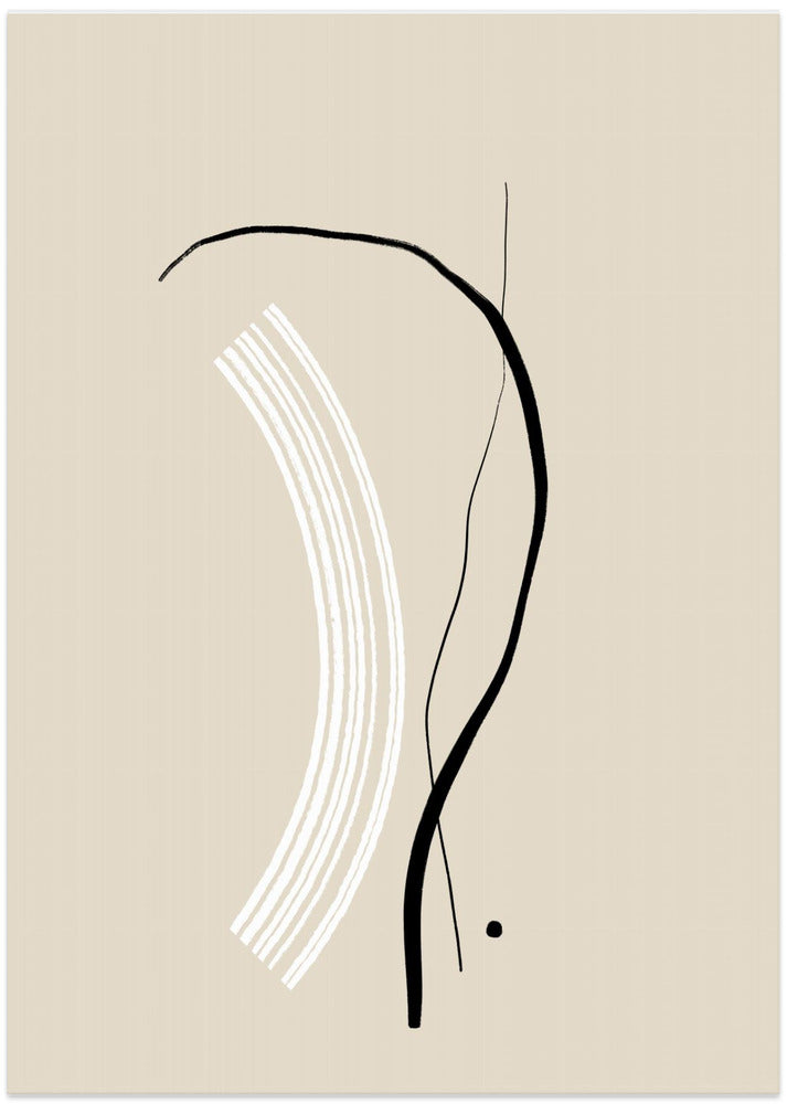 Art Prints of Composition of Lines - The First