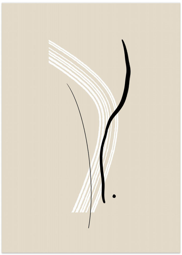 Art Prints of Composition of Lines - The Second