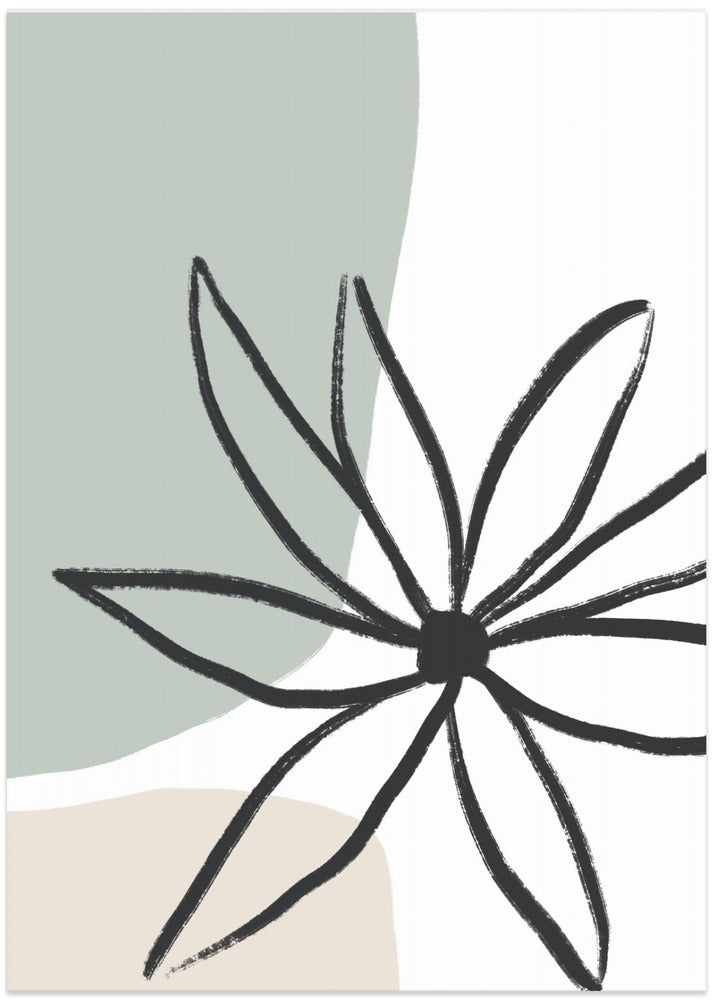 Flower Mint and Cream