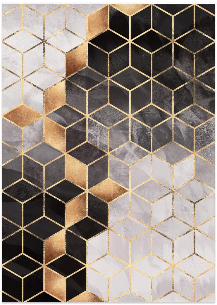 Art Prints of Smoky Cubes