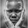 Art Prints of Young girl of Mundari, South Sudan