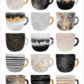 Art Prints of Pretty Coffee Cups