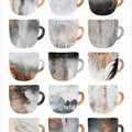 Art Prints of Dreamy Coffee Cups