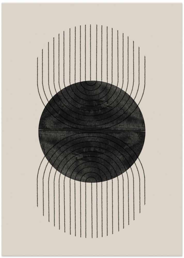 Art Prints of Perfect Point Black