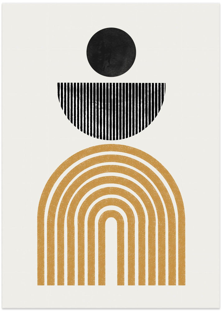 Art Prints of Midcentury Composition