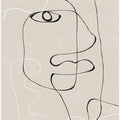 Art Prints of Abstract Face No1.