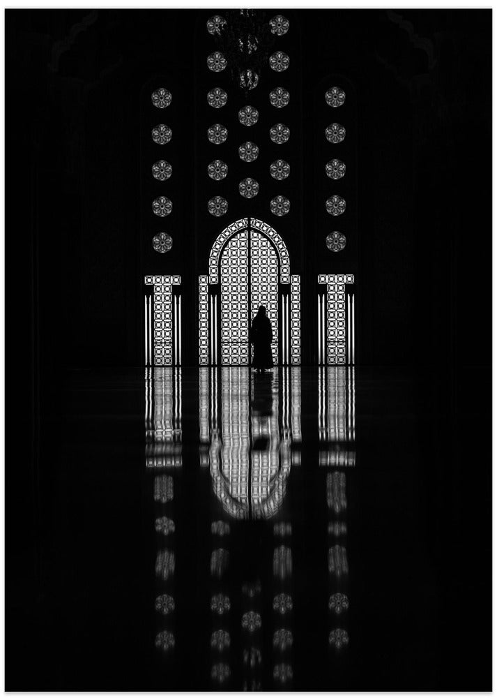 in the Hassan II Mosque