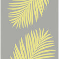 Art Prints of PALM LEAF 01 YELLOW