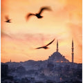 Sunset in Istanbul