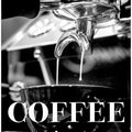 Art Prints of Coffee Text