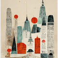Art Prints of The Paper City
