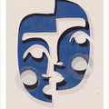 Art Prints of The Mask (Blue)