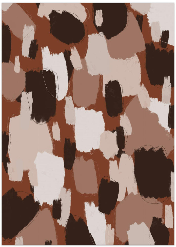 Earthy Brush Strokes