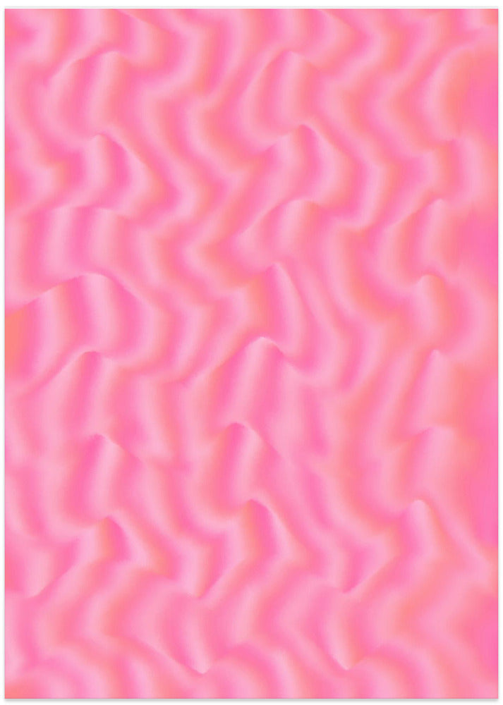Rippling Pink Waves