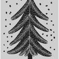 Monochrome Pinefall