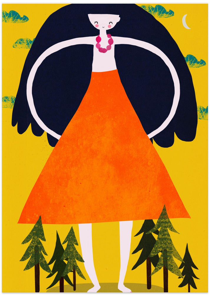 Giantess in the Woods