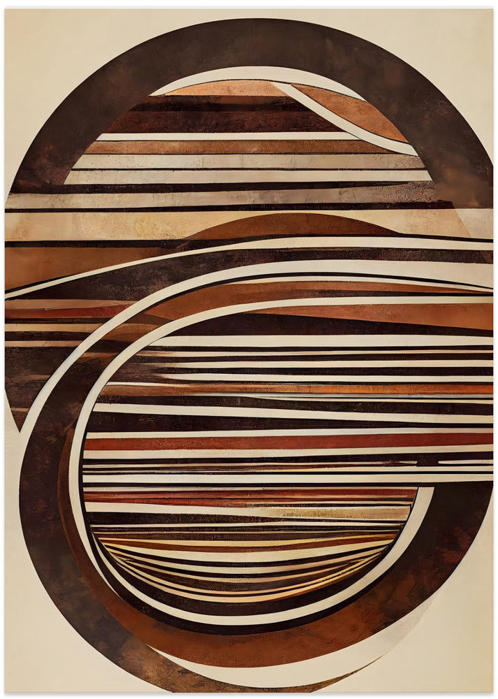 Art Prints of Curved Wood