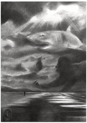 Canvas Art Print A Day at the Beach - 13-03-19