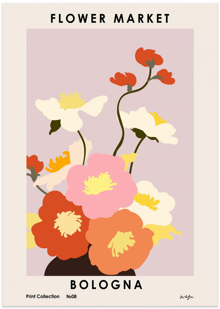 Flower Market. Bologna