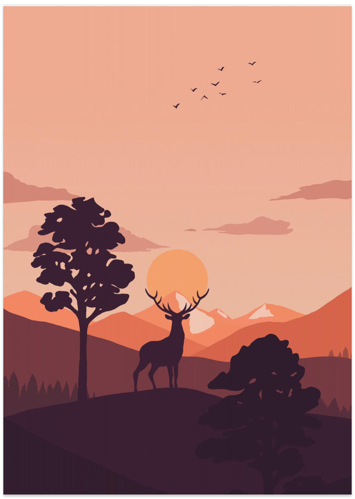 Art Prints of Summer Sunset