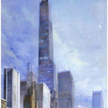 Art Prints of Chicago Skyline