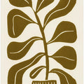 Linocut Houseplant #2