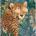 Canvas Art Print Rockstar cheetah in the jungle