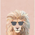 Cool cat lion
