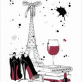 Art Prints of Living in Paris