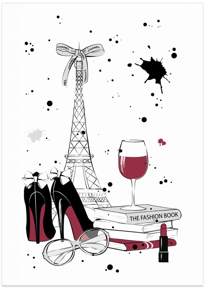 Art Prints of Living in Paris