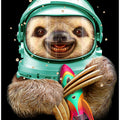 Canvas Art Print SPACESLOTH