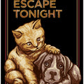 Canvas Art Print LET'S ESCAPE TONIGHT