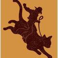Canvas Art Print RODEO CAT