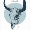 Bull skull