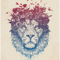 Floral lion