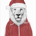 Santa lion