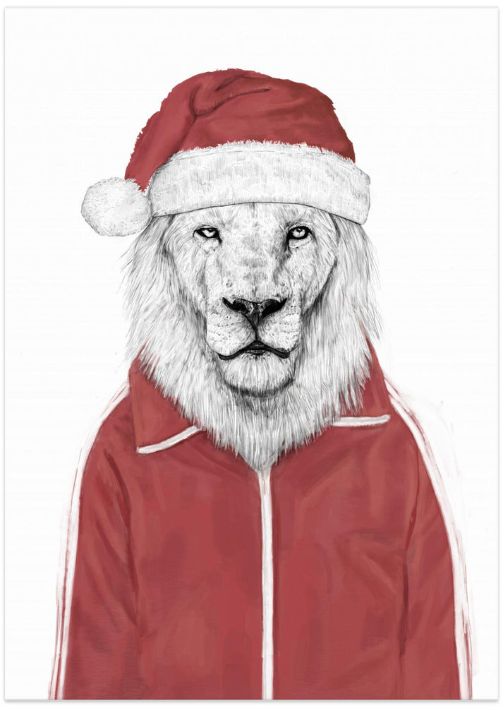 Santa lion