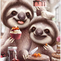 SLOTH BAKING CAKES